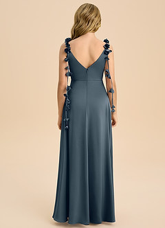 Azazie Gumdrop Junior Klä av Imperium i Stretch Satin Plisserad image7