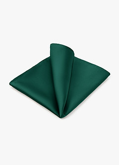 front Stretch Satin Wide Tie and Pocket Square Set