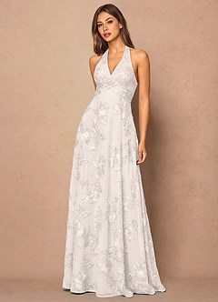 Josee Cloud White Maxi Dress image4