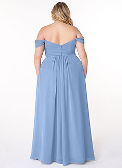 Azazie Millie Bridesmaid Dresses A-Line Sweetheart Neckline Chiffon Floor-Length Dress image9