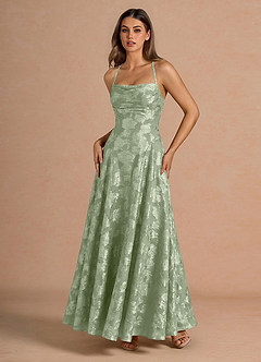 Robe Maxi Vert Clair Mavelle image5