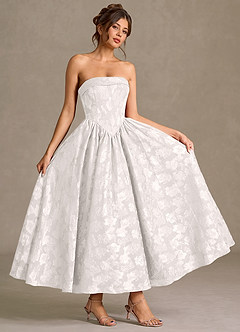 Midi jurk Mila Crème image3
