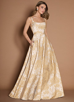 Kleid Lilla Vintage Champagner image4