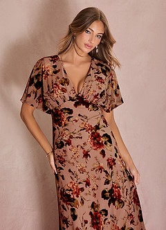 Darla Mauve Multi Maxi Dress image5