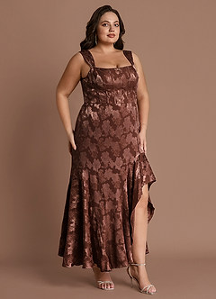Saskia Mocha Coco Maxi Dress image8