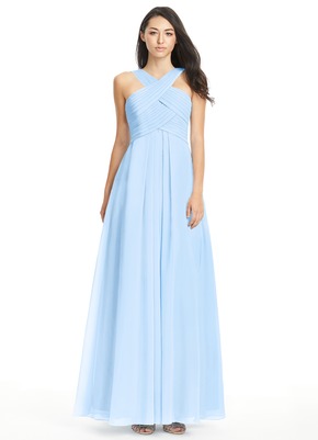  Sky  Blue  Bridesmaid  Dresses  Azazie