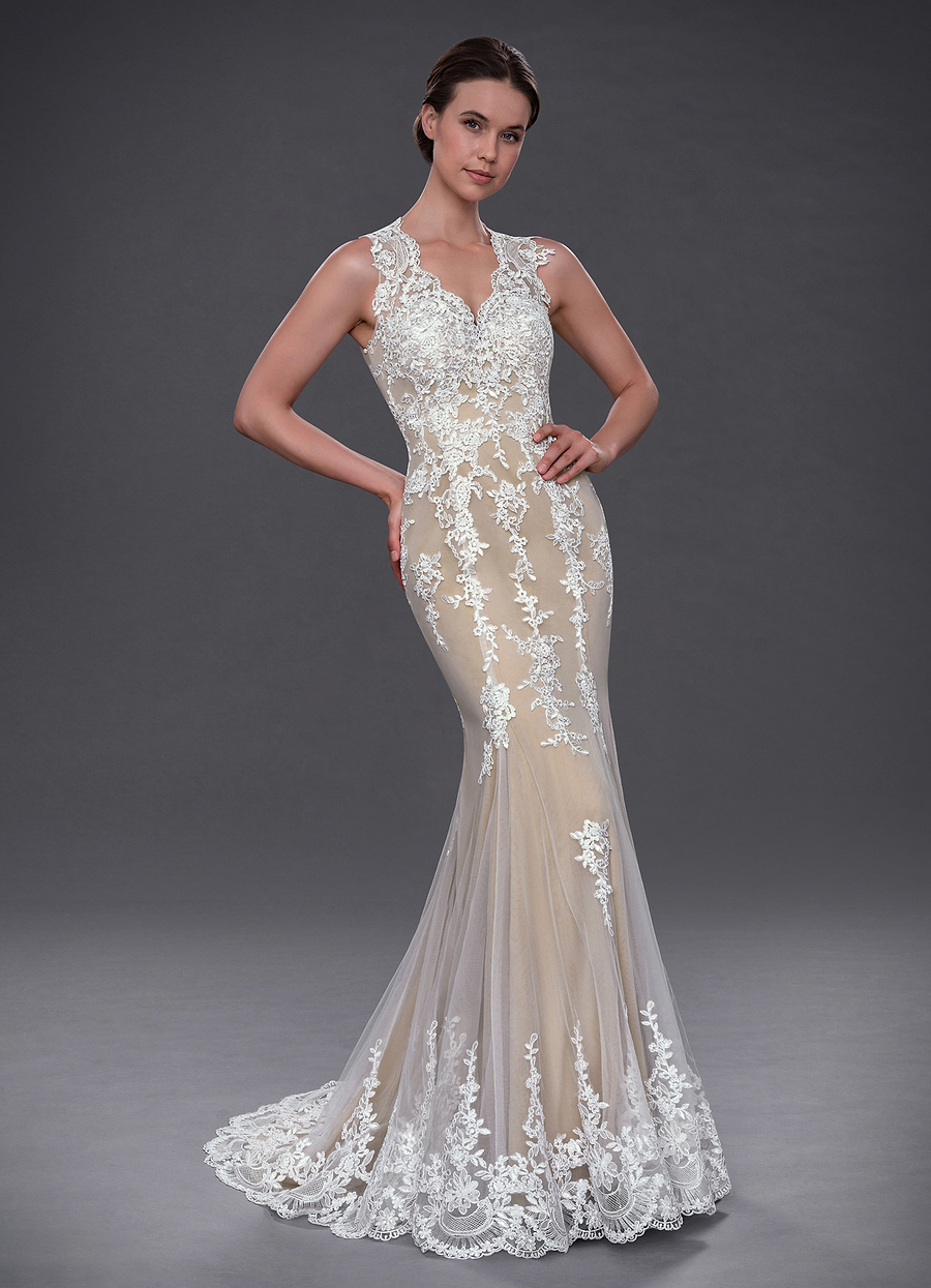 Azazie Honey Wedding Dress
