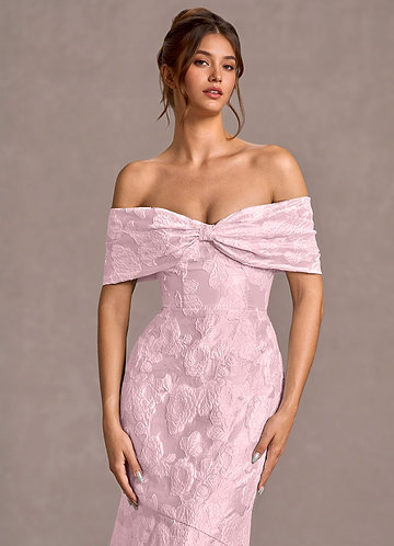 Robe Longue Violet Valoria  image1