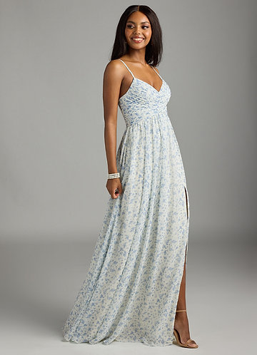 sachin and babi light blue dress Maternity Dress For Baby Shower, Blue Maternity Dress, Maternity Gown Photo  Shoot, Pregnancy Dress, Photo Shoot Gown, Formal Maternity Gown main image 1