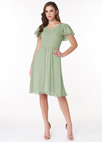 Azazie Hadley Modest Bridesmaid Dresses  image1