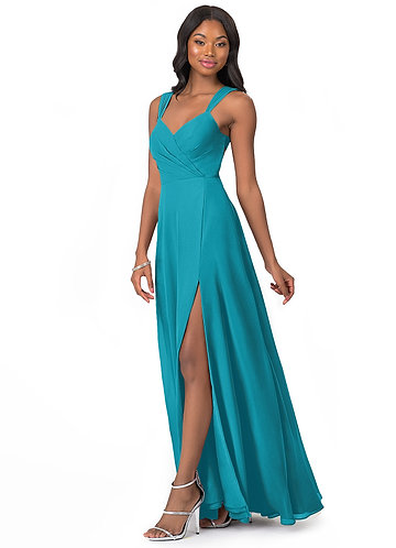 jade green bridesmaid dress