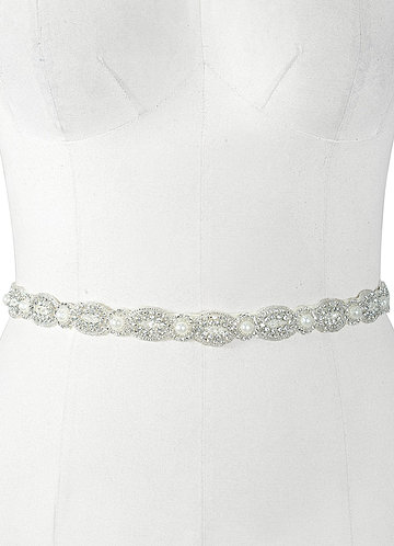 Rhinestone Bridal Belt Silver Crystal Wedding Dress Belt Bridesmaid Sash  Belt for Women Formal Evening Dresses