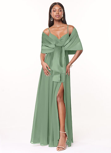 Azazie Zapheira Matcha Bridesmaid Dresses | Azazie