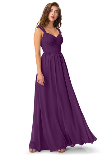 eggplant purple bridesmaid dresses