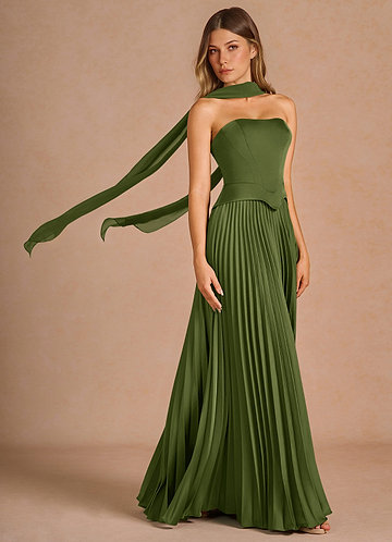 Rylan Olive Maxi Dress image1