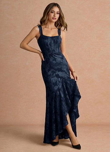 Remi Navy Maxi Dress image1