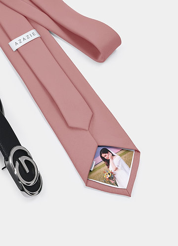 front Custom Photo Tie Personalized Necktie