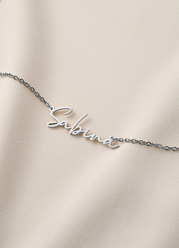 front Personalized Name Necklace