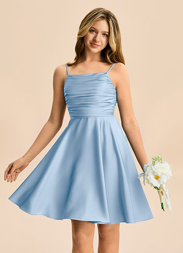 princess polly baby blue dress Vintage Ivory Wedding Dresses – WardrobeShop main image 0