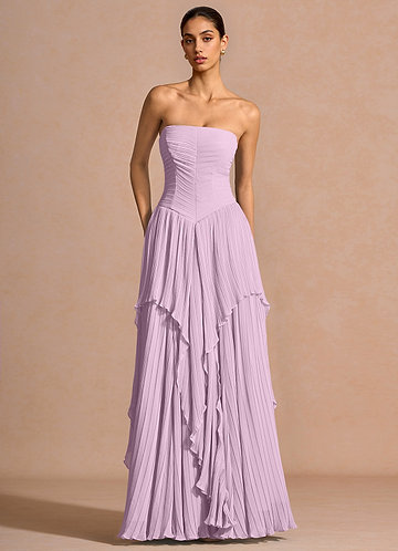 dress long purple Deep V Neck Purple Tulle Long Prom Dress, Long Lavender Formal Evening –  abcprom
