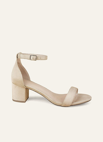 front En-rems spänne blockhäl sandaler