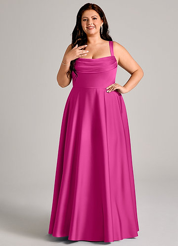fitted lace wedding dress Plus Size Sultry Double Slit Dress - Plus Size Dresses main image 0