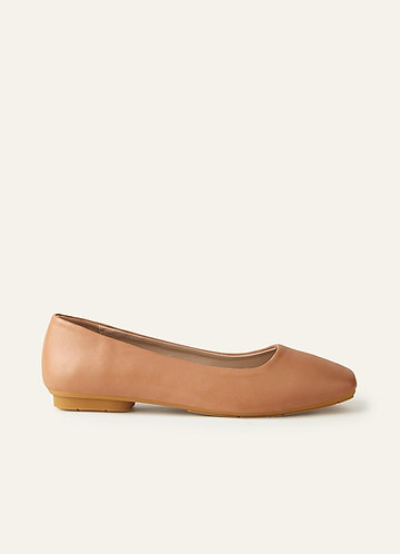 front Multi-Color Square-Toe Ballet Flats Low Heel Wedding Shoes