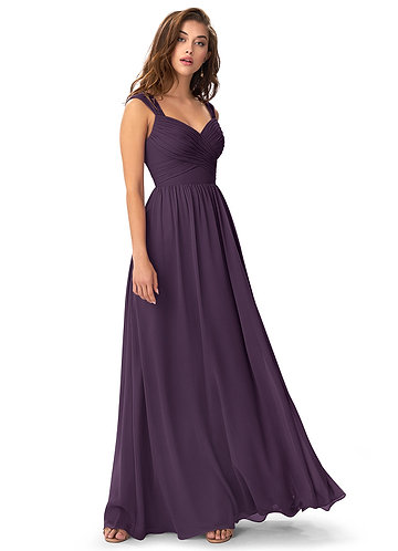 plum long sleeve bridesmaid dresses