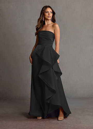 Manon Black Handkerchief Gown image1