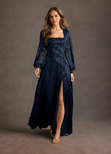Cerise Navy Maxi Dress image1