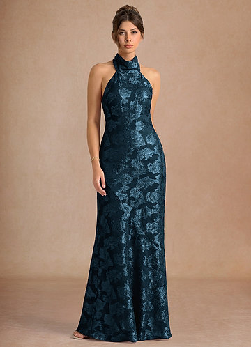 Dillon Navy Maxi Dress image1