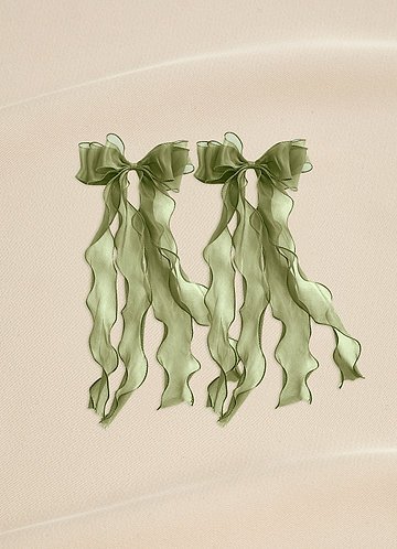 front Fluttering Streamer Hair Clip