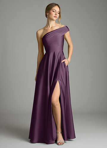 azazie one shoulder bridesmaid dress One Shoulder