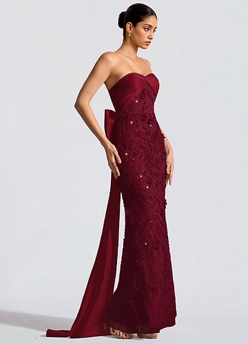 Gudrun Wine Maxi Dress image1