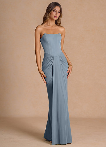 Robe Longue Poudre Bleue Anais image1