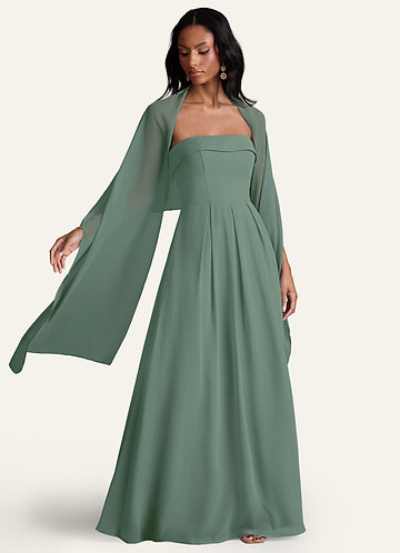 Azazie Norah Eucalyptus Bridesmaid Dresses | Azazie