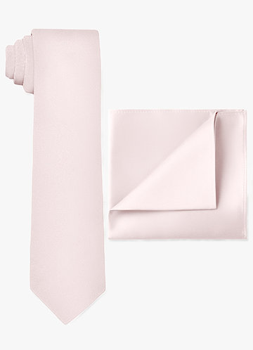 front Matt satin bred slips och ficka fyrkantig set