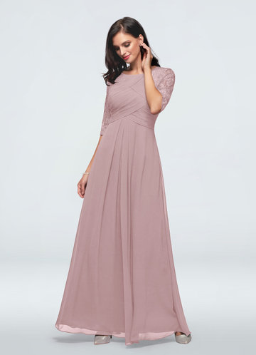 mauve mother of the groom dresses