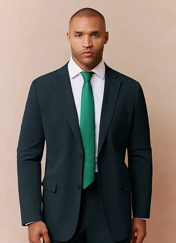 front Savile Dunkelgrün Sakko aus hochwertiger Wollmischung