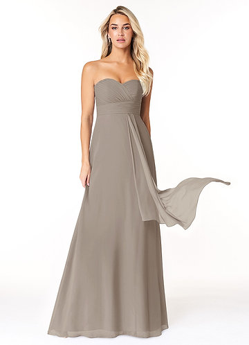 Taupe Strapless Dresses