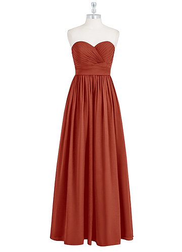 Rust Bridesmaid Dresses | Azazie