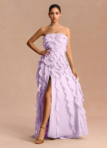 lilac semi formal dresses - Lila Kleider for Semi Formal Strapless