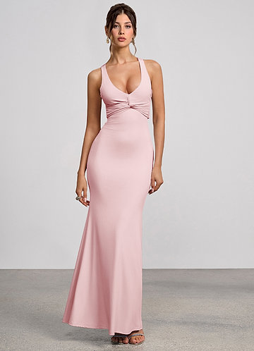 Maxi jurk Zinnia Poederroze image1