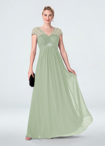 dusty sage mother of the bride dresses