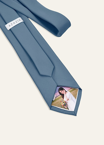 front Anpassad slips med foto Personlig slips