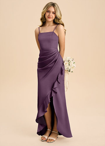 fitted lace wedding dress Purple Juniors Bead Halter Top Short Prom Dress main image 1