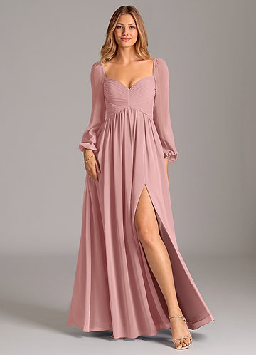 pink long evening dresses MYLEE Formal Dress main image 0