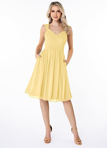brown baby shower dress Momyknows One Shoulder Ruched Side Slit Big Swing Maternity Maxi Dress, Yellow / S flattering comfort Womens Lipsy Teal Blue TTS_TEST Type|cl:7-Drawer