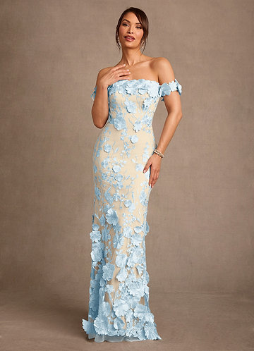 Sky Blue Mother Of The Bride Dresses | Azazie