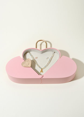 front Coffret cadeau dépliant en forme de cœur